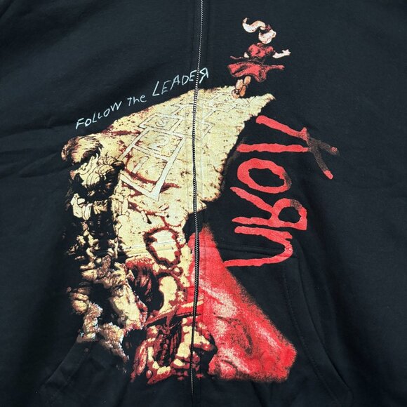 Korn Follow the Leader Rock zip up hoodie size extra large - Picture 2 of 4